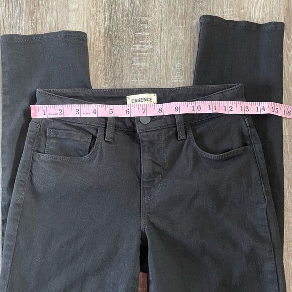 L'AGENCE Black Skinny Jeans - Picture 6 of 12
